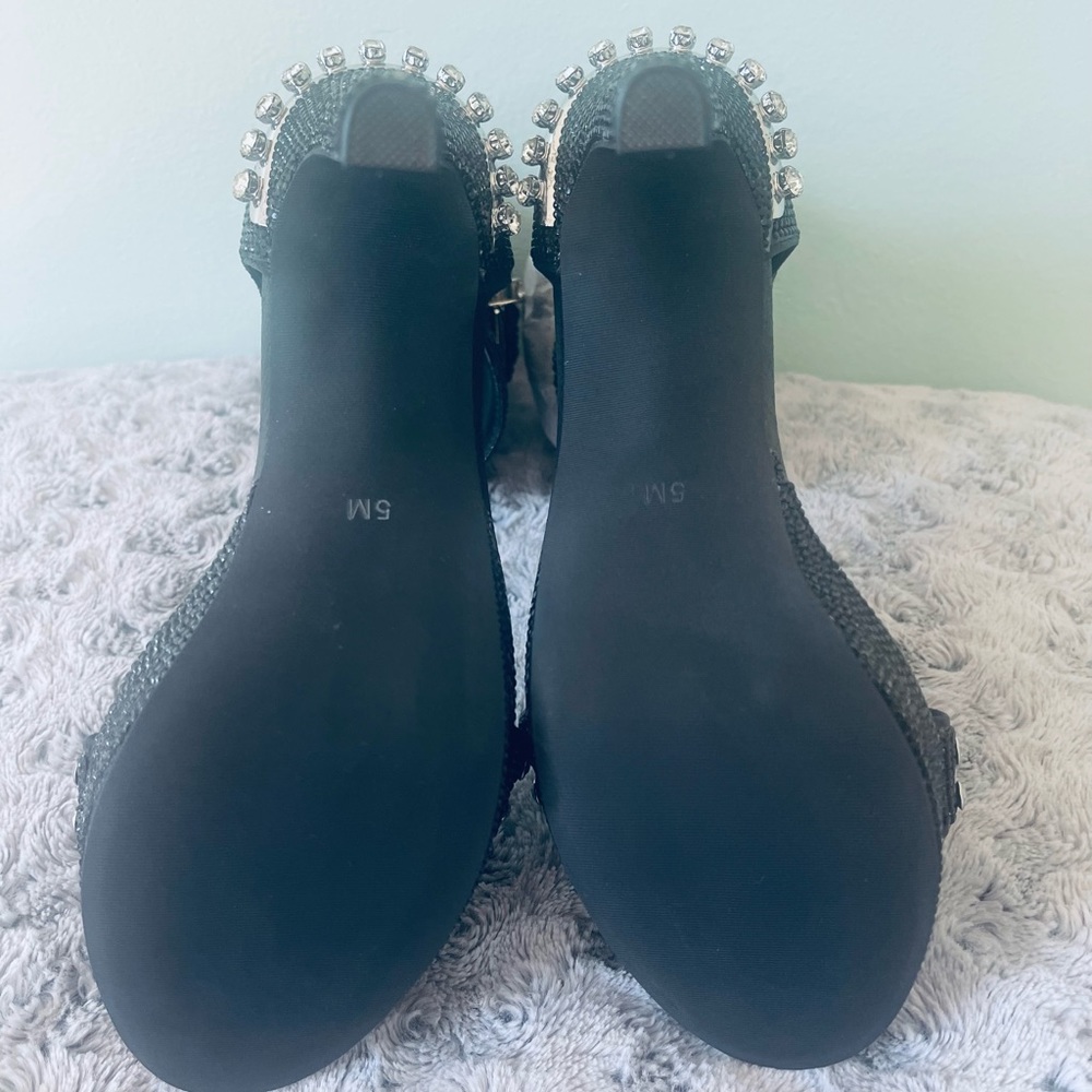 Dolls Kill “NWT” Western Cowgirl Shine Rhinestone Heels - Picture 6 of 7